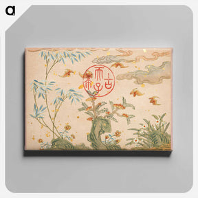 アートパネル-Bats, Rocks, and Flowers
 - クリーブランド美術館 Canvas.