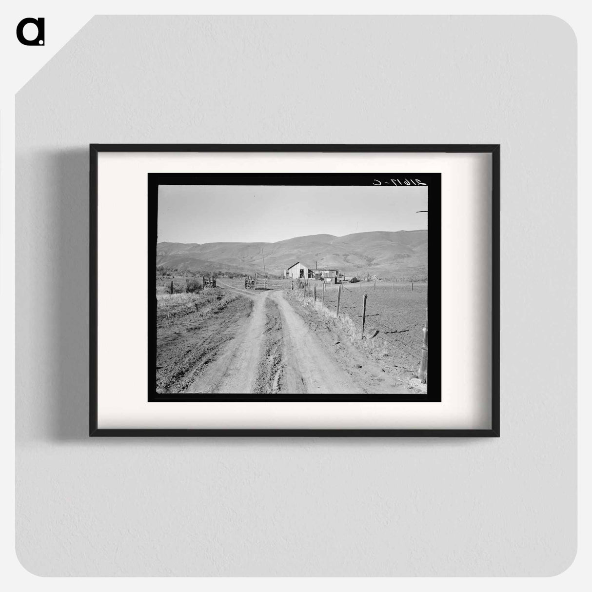 A new house for descendant of old Idaho family - Dorothea Lange Poster.