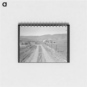 アートメモ帳-A new house for descendant of old Idaho family - ドロテア ラング Memo.
