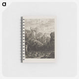 The Ford: Landscape with Horsemen - オディロン ルドン Memo.