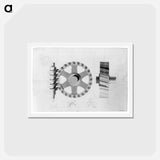 アートポストカード-Gears - トーマス エイキンズ Postcard.