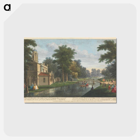 アートポストカード-A View of the Back Part of the Cassina, & Part of the Serpentine River, terminated by the Cascade in the Garden of the Earl of Burlington, at Chiswick
 - イェール大学アートギャラリー Postcard.
