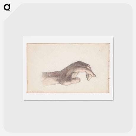 アートポストカード-(unknown)part of a sketchbook - アルバート エーデルフェルト Postcard.