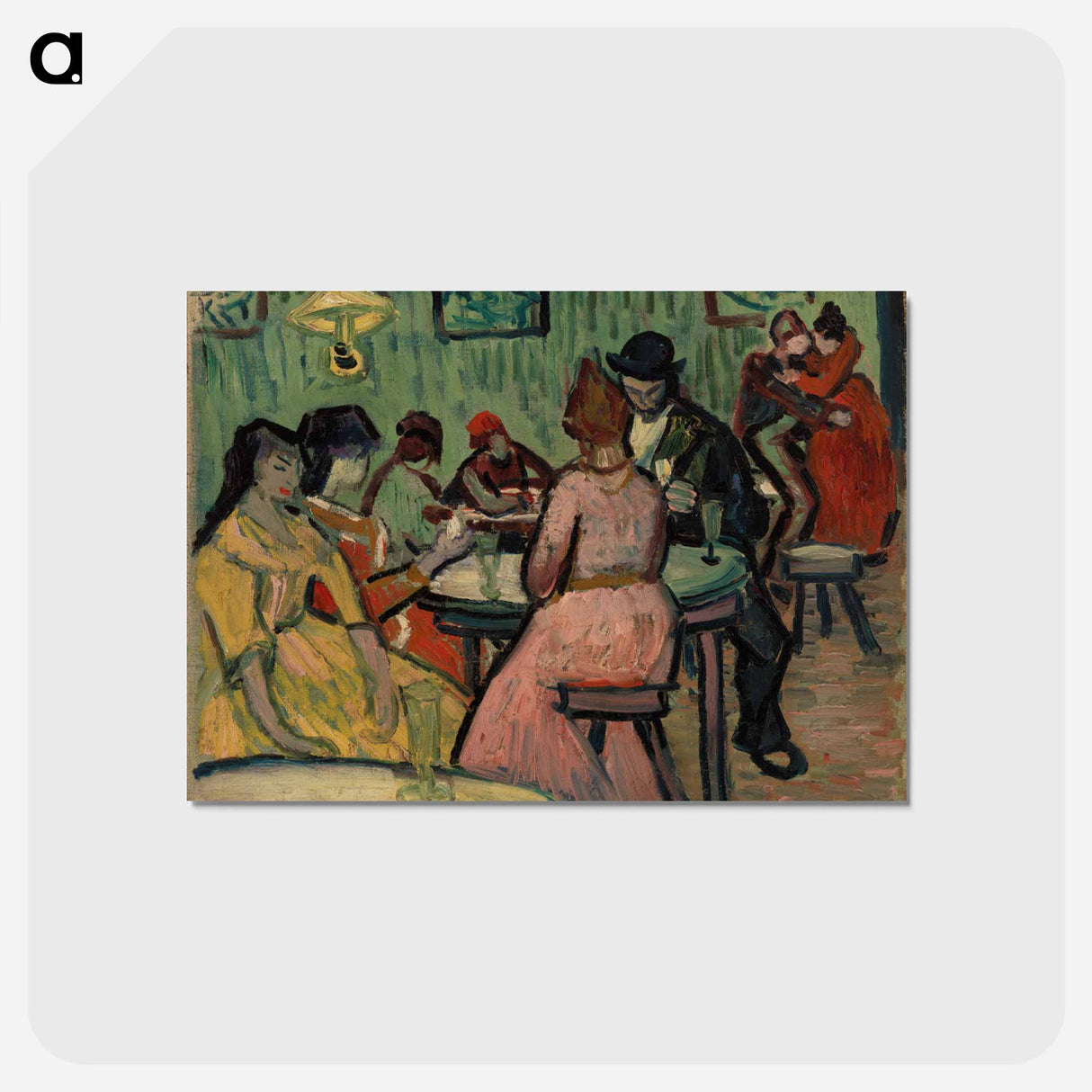 アートポストカード-The Brothel
 - バーンズ・コレクション Postcard.