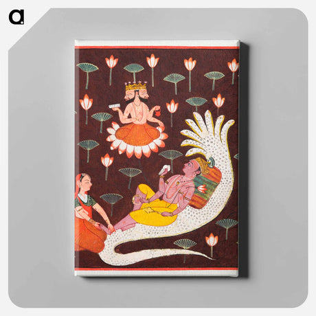 アートパネル-Vishnu on Ananta
 - クリーブランド美術館 Canvas.
