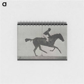 アートメモ帳-Galloping Horse and Rider
 - エドワード マイブリッジ Memo.