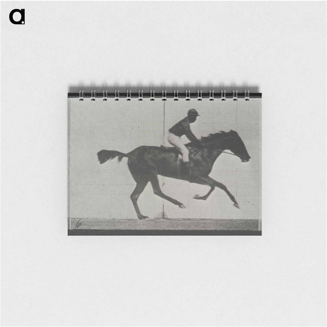 アートメモ帳-Galloping Horse and Rider
 - エドワード マイブリッジ Memo.