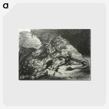3-44_Eugene-Delacroix_postcard