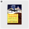 アートポストカード-Don't Go to Bed with a Malaria Mosquito
 - 国立医学図書館 Postcard.