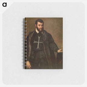 アートメモ帳-Knight of Malta with a watch - ティツィアーノ ヴェチェッリオ Memo.