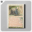 アートパネル-Songs of Innocence and of Experience: The Garden of Love - ウィリアム ブレイク Canvas.