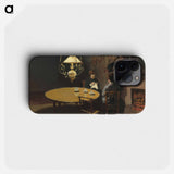 Interior, after dinner - Claude Monet Phone Case.