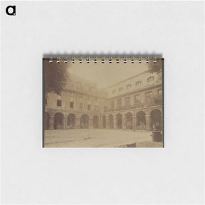 アートメモ帳-Arcaded Courtyard
 - ウジェーヌ アジェ Memo.