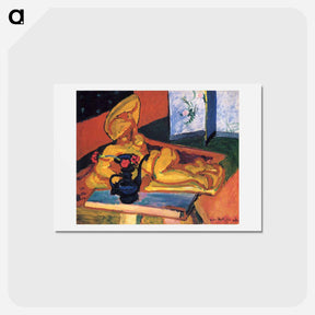 アートポストカード-Sculpture and Persian Vase - アンリ マティス Postcard.