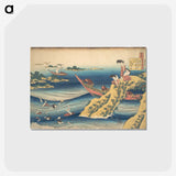3-45_Katsushika-Hokusai_postcard