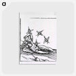 アートポストカード-Attack by Insects
 - 国立医学図書館 Postcard.
