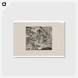 アートポストカード-Mahana atua (Day of the God) - ポール ゴーギャン Postcard.