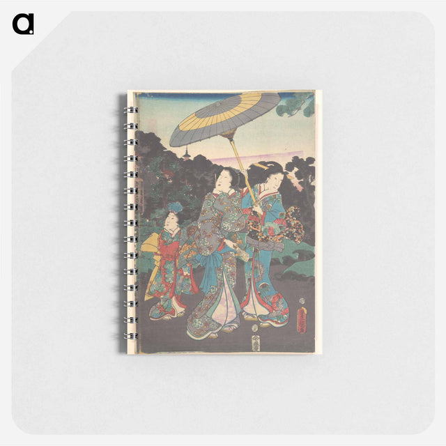 アートメモ帳-Utagawa Kunisada Print
 - 歌川 国貞 Memo.