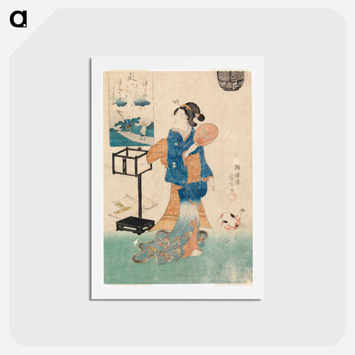 fuzoku-ga - Utagawa Kuniyoshi Postcard.