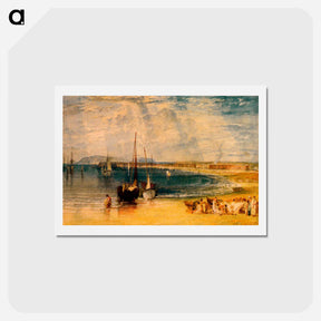 アートポストカード-Weymouth - ウィリアム ターナー Postcard.
