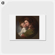 アートポストカード-The Artist's Wife Elizabeth and Their Son Raphael
 - イェール大学アートギャラリー Postcard.