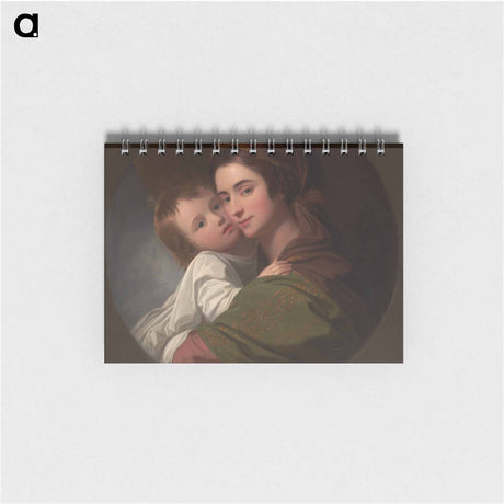 アートメモ帳-The Artist's Wife Elizabeth and Their Son Raphael
 - イェール大学アートギャラリー Memo.