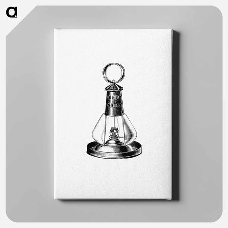 アートパネル-Household Lamp
 - 大英図書館 Canvas.