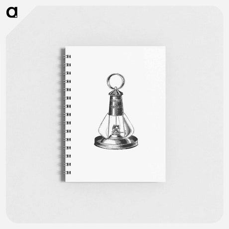 アートメモ帳-Household Lamp
 - 大英図書館 Memo.