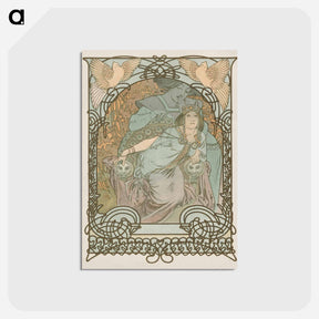 アートポストカード-Ilsee, Princesse de Tripoli
 - クリーブランド美術館 Postcard.