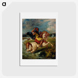 3-46_Eugene-Delacroix_hagaki