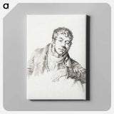 アートパネル-Portrait of Louis Moritz - ジャン ベルナール Canvas.