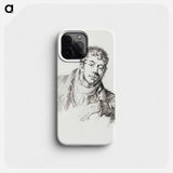 Portrait of Louis Moritz - ジャン ベルナール Phone Case.