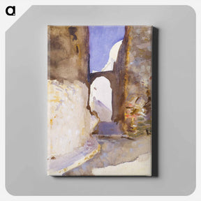 アートパネル-Street, Tangier - ジョン シンガー サージェント Canvas.