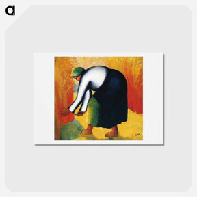 アートポストカード-Reaper - カジミール マレーヴィチ Postcard.