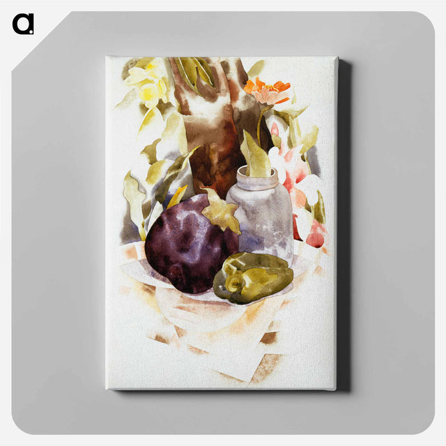 アートパネル-Eggplant and Green Pepper
 - セントルイス美術館 Canvas.