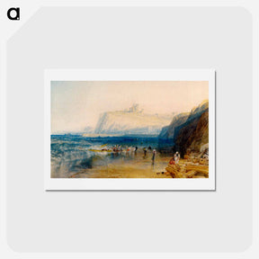 アートポストカード-Whitby - ウィリアム ターナー Postcard.