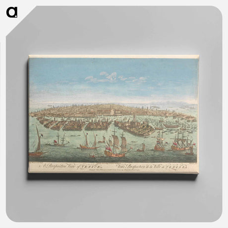 アートパネル-A Perspective View of Venice
 - イェール大学アートギャラリー Canvas.