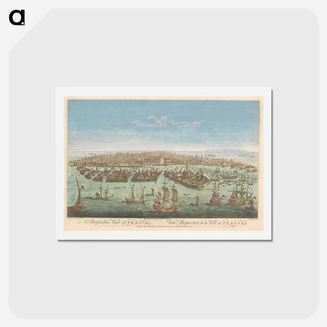 アートポストカード-A Perspective View of Venice
 - イェール大学アートギャラリー Postcard.