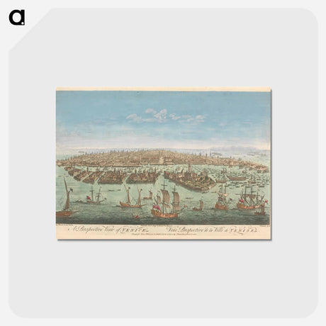 アートポストカード-A Perspective View of Venice
 - イェール大学アートギャラリー Postcard.