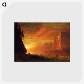 3-47_Albert-Bierstadt_postcard