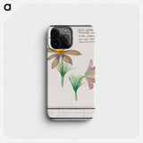 Anemone pulsatilla - アンセルムス ボエティウス デ ブート Phone Case.
