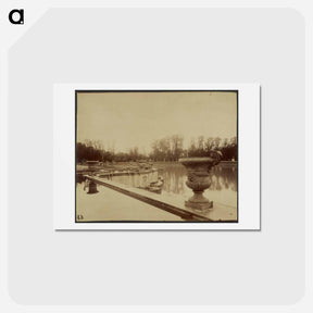 アートポストカード-Versailles: Bassin de Neptune
 - ウジェーヌ アジェ Postcard.