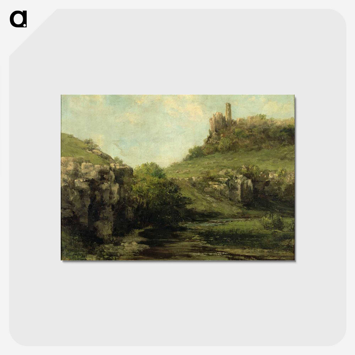 3-47_Gustave-Courbet_postcard