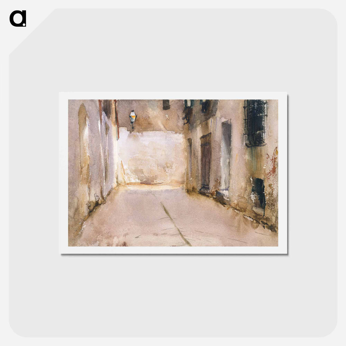 アートポストカード-Venice - ジョン シンガー サージェント Postcard.