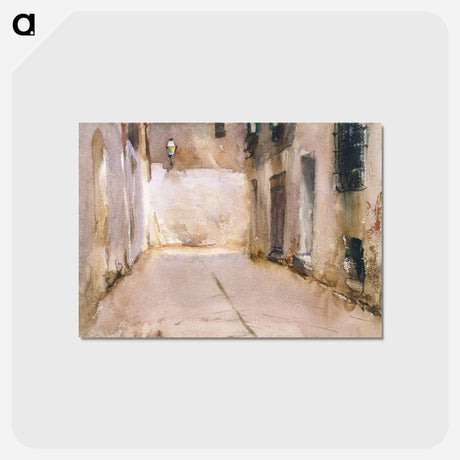 アートポストカード-Venice - ジョン シンガー サージェント Postcard.