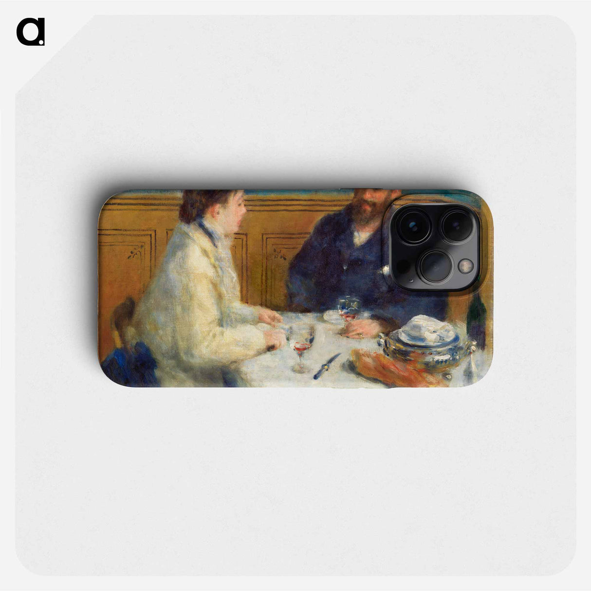 Luncheon (The Déjeuner) - Pierre Auguste Renoir Phone Case.