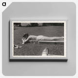 アートパネル-Woman Tanning
 - セントルイス美術館 Canvas.