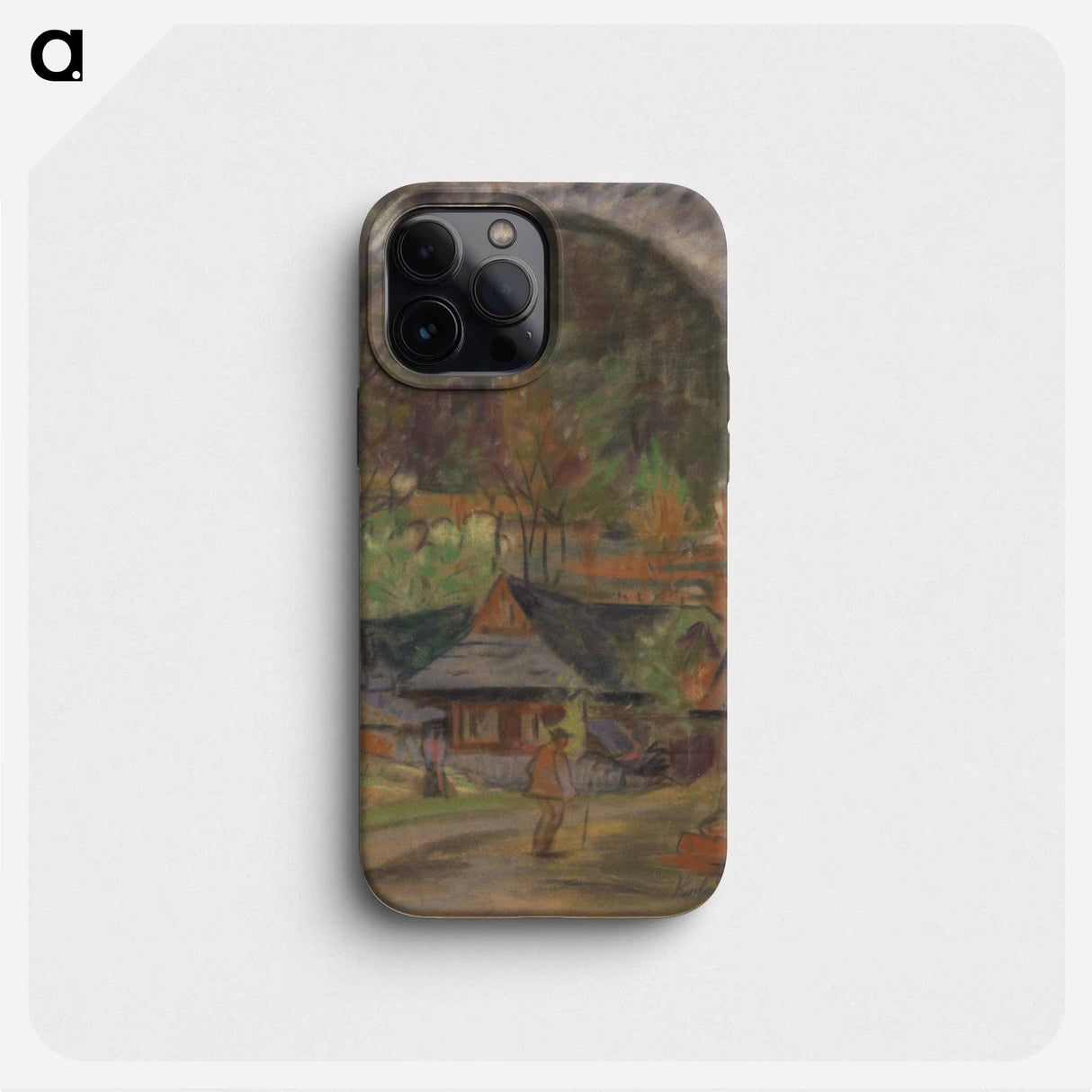 In a village - アーノルド ピーター ワイズ クビンチャン Phone Case.