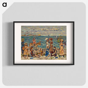 アートポスター-At the Beach
 - バーンズ・コレクション Poster.