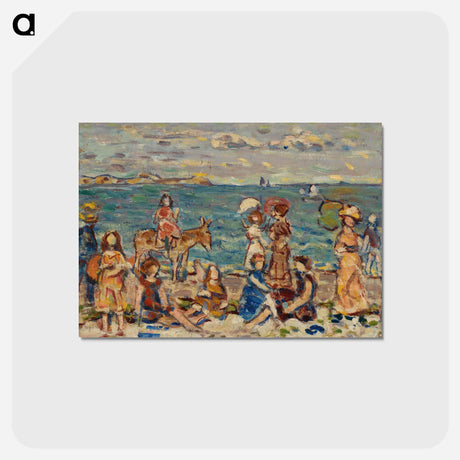 アートポストカード-At the Beach
 - バーンズ・コレクション Postcard.